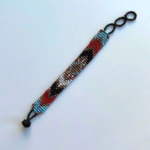 Beadwork Bracelet Adjustable Length
